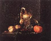 KALF, Willem Still-life (detail sg painting